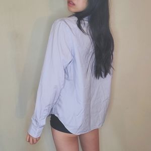 Ralf Lauren Non-Iron Pinstrpe Dress Shirt